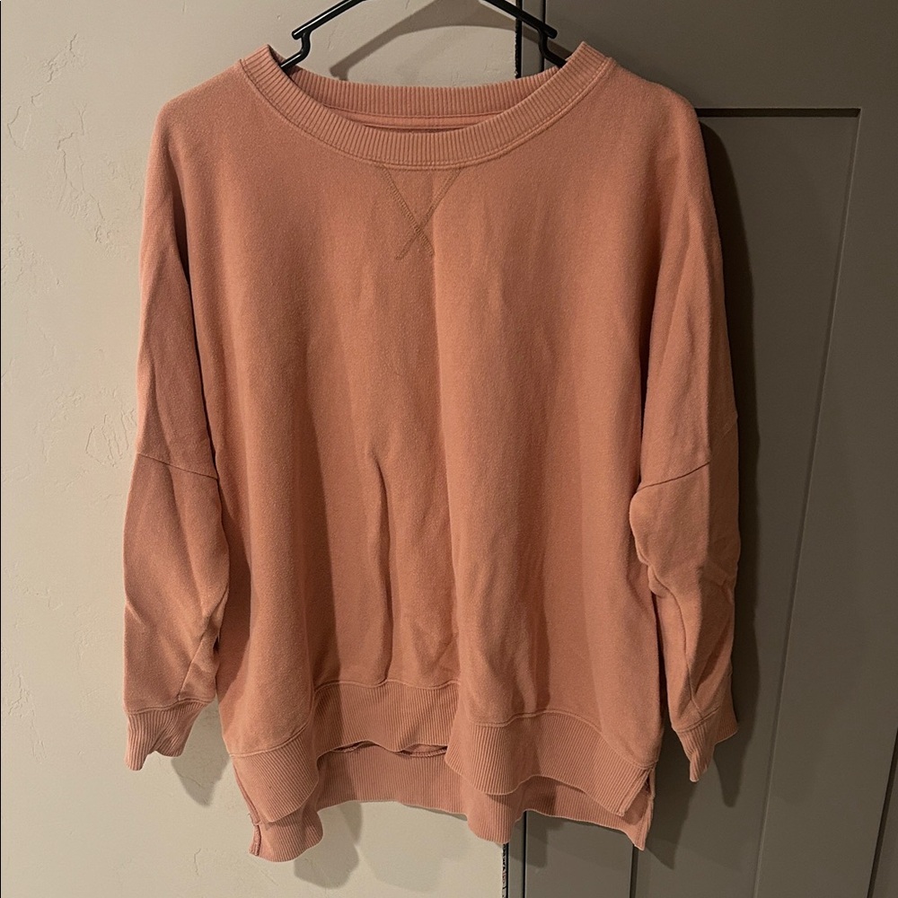 Aerie Blush Crew Neck Sweater